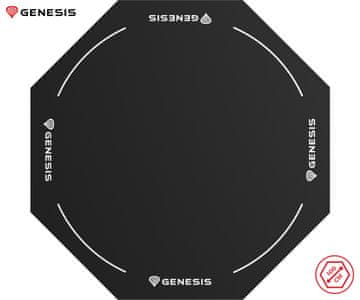 Genesis Tellur 400 Octagon podloga za stol, protizdrsna, 100 cm