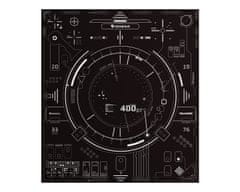 Genesis Tellur 400 Square Hud podloga za stol, protizdrsna, 110x100 cm