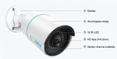 Reolink RLC-510A: 5MP Varnostna Kamera z Nočnim Vidom in Zaznavanjem Gibanja