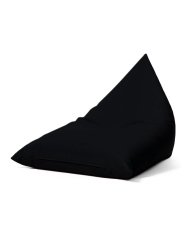 Atelier Del Sofa Vrtna vreča Bean Bag, piramida Big Bed Pouf - črna