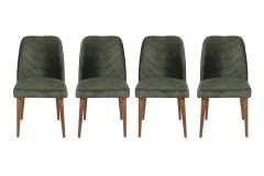 Woody Fashion Komplet stolov (4 kosi)