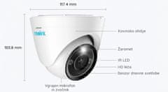 Reolink Reolink RLC-1224A 12MP PoE Turret IP kamera z reflektorjem