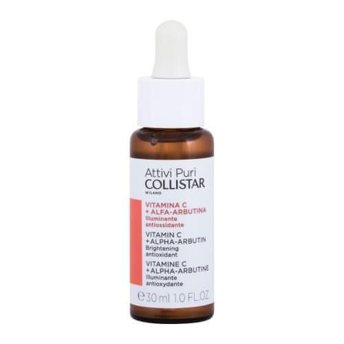 Collistar Pure Actives Vitamin C + Alpha-Arbutin serum za obraz z osvetljevalnim in antioksidativnim učinkom za ženske