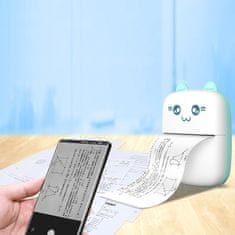 slomart termični tiskalnik mini cat hurc9 - modri