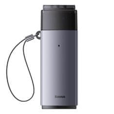 BASEUS Adapter za čitalnik kart SD/TF USB Lite Series siv