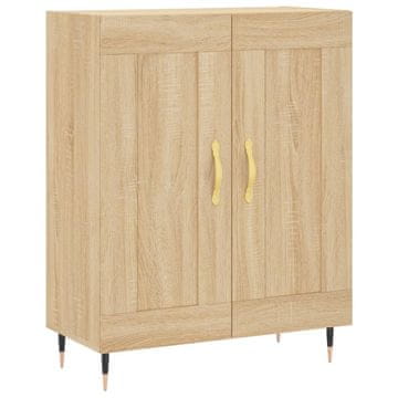 Vidaxl Komoda sonoma hrast 69,5x34x90 cm inženirski les