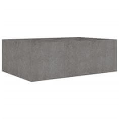 Vidaxl Vrtna visoka greda 120x80x40 cm corten jeklo