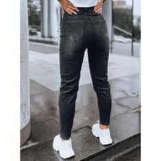 Dstreet Ženske hlače iz džinsa TIREL črne uy1606 S