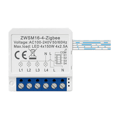 Avatto ZigBee ZWSM16-W4 TUYA inteligentno stikalo za vtičnice
