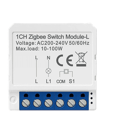 Avatto ZigBee LZWSM16-W1 Inteligentno stikalo za vtičnice TUYA brez nevtralnih elementov