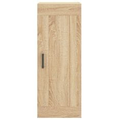 Vidaxl Visoka omara sonoma hrast 34,5x34x180 cm inženirski les