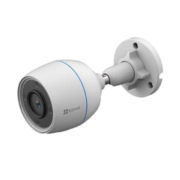 EZVIZ IP kamera H3C 2MP/ krogla/ Wi-Fi/ 2Mpix/ zaščita IP67/ 4mm objektiv/ H.265/ IR osvetlitev do 30m/ bela