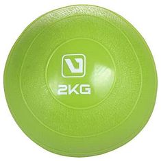 LiveUp Teža žoga za vadbo zelena Teža: 2 kg