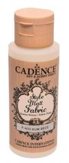 Cadence Barva za tekstil Style Matt Fabric - peščena / 50 ml