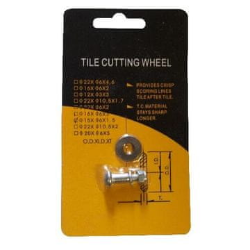 M.A.T Group Rezervno kolo za rezalni stroj 15x1,5mm, d6mm