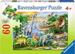 Ravensburger Puzzle - Prazgodovinsko življenje 60 kosov