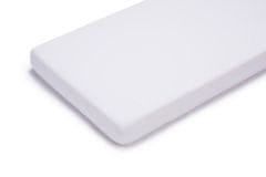 Petite&Mars PETITE&amp;MARS Nepremočljiva napeta rjuha Soft Dream Dry 120 x 60 Bela