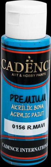 Cadence Akrilna barva Premium - Kraljeva modra / 70 ml