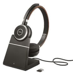 Jabra Evolve 65 SE slušalke, Link380a, UC Stereo, stojalo (6599-833-499)