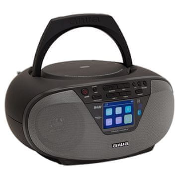 AIWA BBTU-500DAB/BK prenosni CD radio, črn