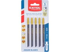 Extol Premium Rezine za sabljasto žago 5ks, 75x2,5mm, HCS