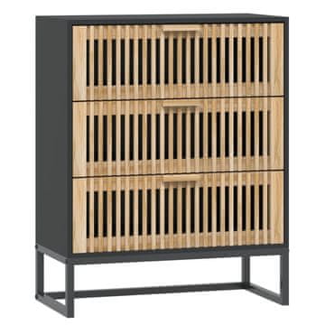 Vidaxl Komoda 60x30x75 cm inženirski les
