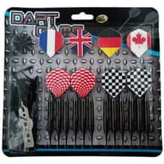 Greatstore Puščice MASTER Black 18g (12 puščic, 100 glavic)