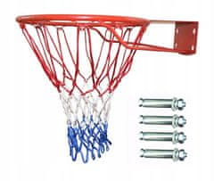 shumee MASTER Košarkarski obroč z mrežo 45 cm
