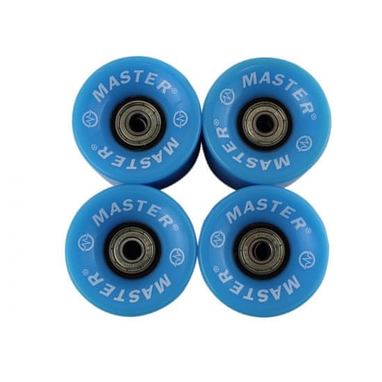 Greatstore MASTER Skateboard kolesa 60 x 45 mm - modra