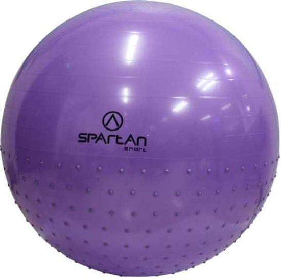 SPARTAN 75 cm gimnastična žoga z masažnimi zavihki