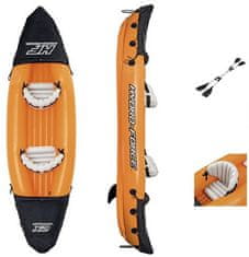 Greatstore Napihljiv kajak Lite Rapid 321 x 88 x 44 cm