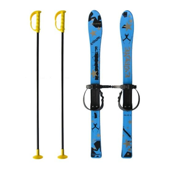 Greatstore Otroške smuči s palicami 90 cm MARMAT Blue