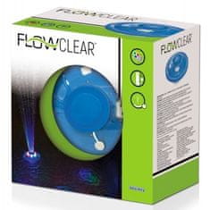Greatstore Plavajoči Led Pool Fountain