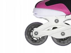 shumee Maple L (38-41) nastavljivi inline drsalke 2 v 1 - roza