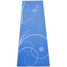 shumee Podloga za vadbo joge SPARTAN Blue 170 x 60 cm - modra