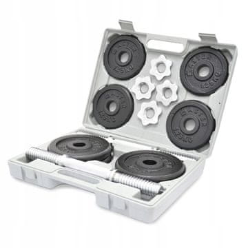 shumee Set uteži 10 kg x2 MASTER