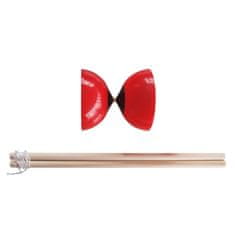 shumee SCHILDKROT Diabolo rdeči set za žongliranje