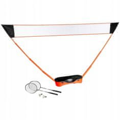 shumee Set za badminton z mrežo 2,95 x 0,3 m MASTER Kever