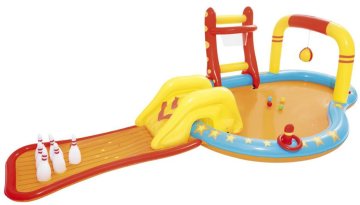 shumee BESTWAY Napihljivo igrišče 435 x 213 cm z bazenom