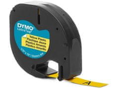 Dymo Trak LETRATAG 12mmx4m RU plastika