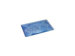 Pladenj kristal 22x14cm imitacija stekla plastika