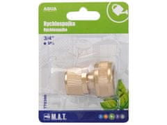 M.A.T Group Hitra spojka 3/4" Ms AQUA