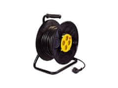Navijalni boben 40 m, 3x1,5 mm, 4 vtičnice