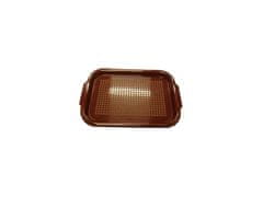 Plastkon Pladenj (majhni rombi) 39x26cm plastika