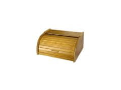 Skrinjica za kruh 39x28x18cm lesena hrastova