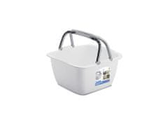 Luna Kvadratno korito 40cm (18,5l) z ročaji iz plastike
