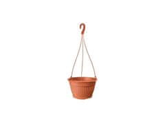 Prosperplast TERRA viseči samoplačniški plastični cvetlični lonček d23x14cm