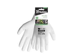Bradas Rokavice PURE WHITE PU 7