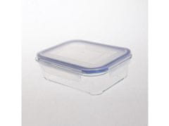 Pravokotni kozarec 1,52l 23x17,5x7,6cm steklo + PP pokrov