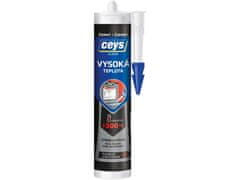 Ceys Visokotemperaturni silikon 280ml BLACK